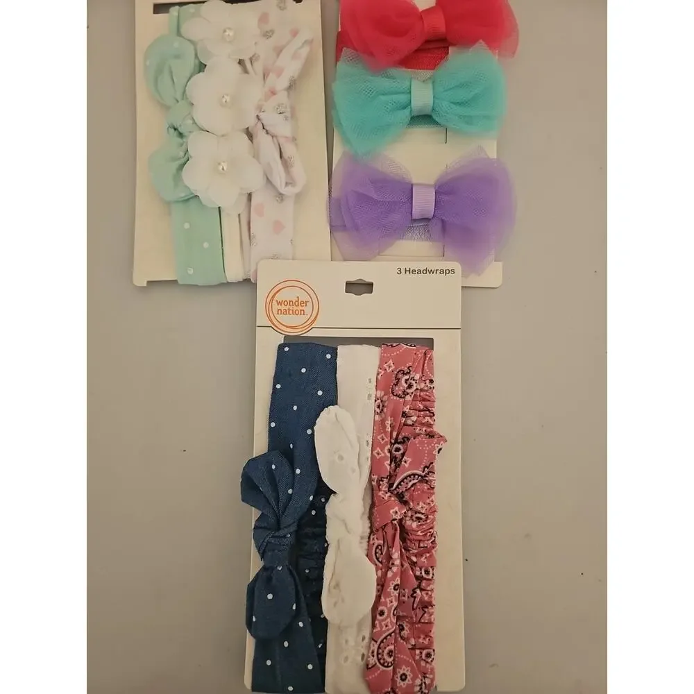 Lot‎ Of New Headwraps multicolor Girl's 3+